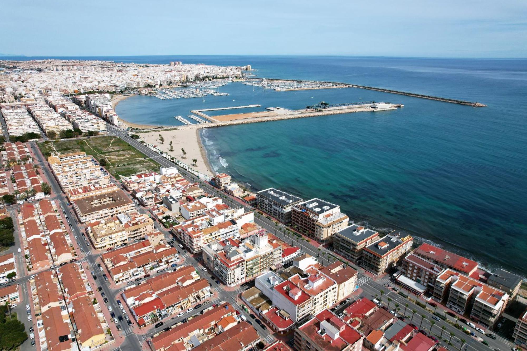 Frontline Sea Apartment Playa Los Naufragos Torrevieja Exterior photo