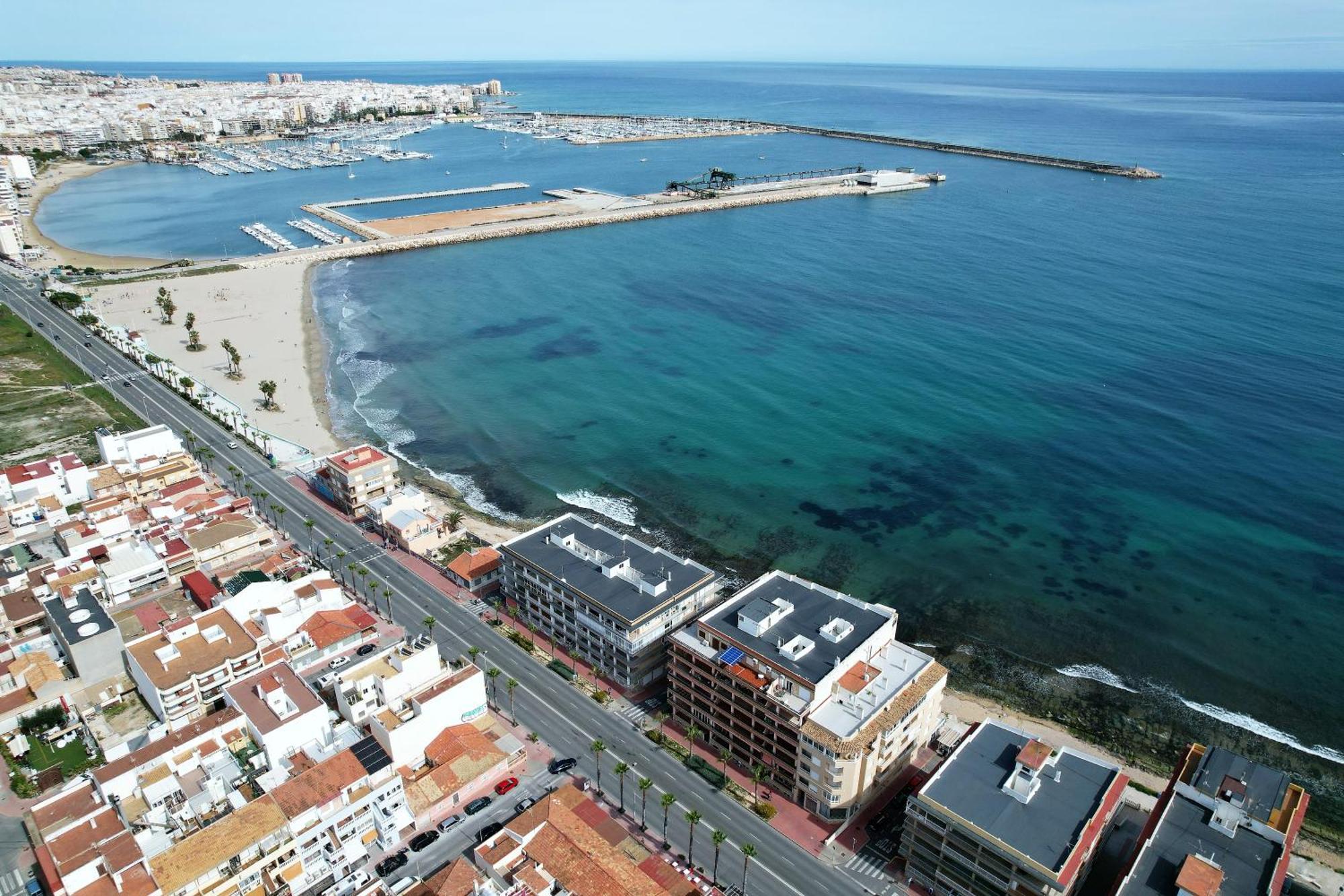 Frontline Sea Apartment Playa Los Naufragos Torrevieja Exterior photo